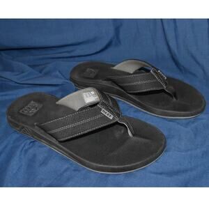 REEF Slippers Men's 10 Built-In Bottle Opener Beach Sandals Casual
